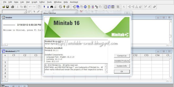 Minitab 17 For Mac Crack